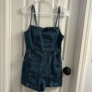 Vintage Volcom Denim Romper